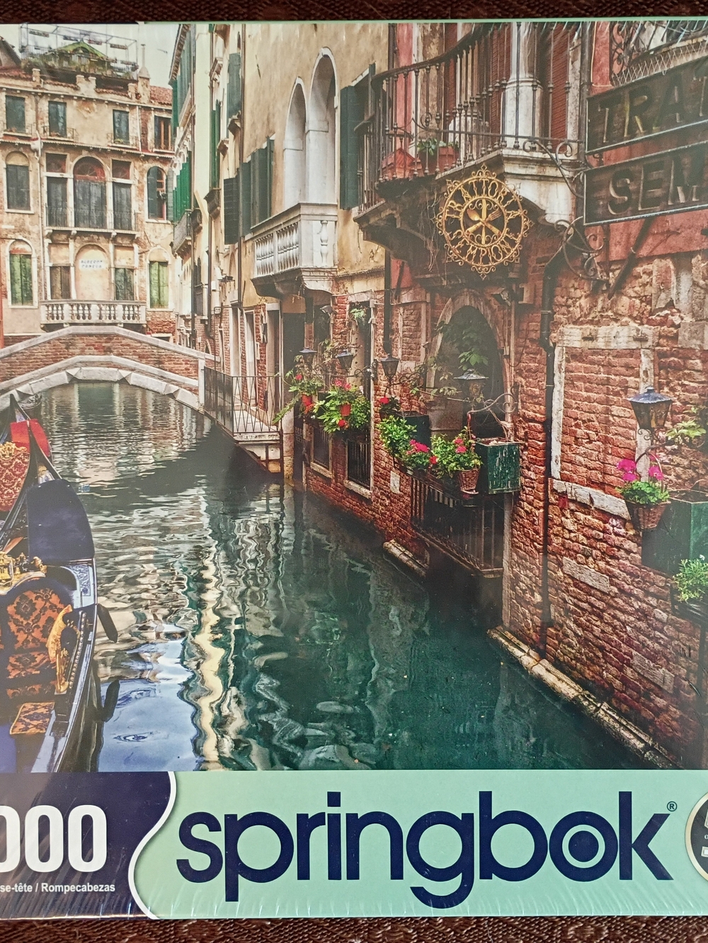 New Sealed Springbok 1000 Piece Jigsaw Puzzle Sempione, Italy - Made in USA